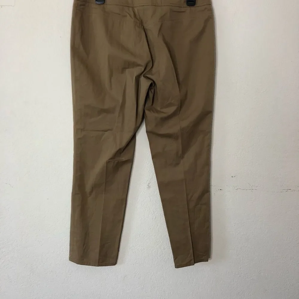 Tory Burch beige Capri pants 10